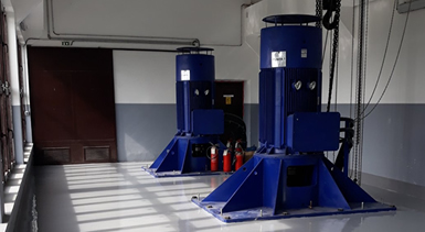 Montaža pumpi i ostale opreme za precišćavanje otpadnih voda